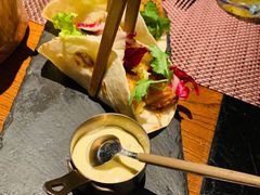 爆浆芝士炸鱼煎饼-肴约·花园式餐厅(湖里店)