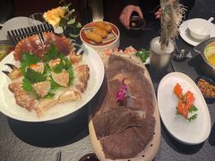 -海上明月海鲜火锅 鲜切牛肉