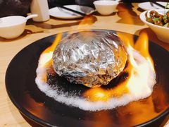 火焰豆腐包-朵朵开素食餐厅(后宰门街店)