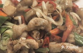 Pickled Chili Stir-fried Beef Tendon