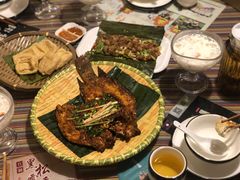 香茅草烤鱼-呐咪傣园·云南菜(石厦店)