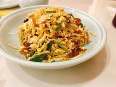 白菜心拌蜇皮-那家·油麻菜馆(先农大院店)