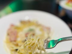 奶油蛋汁意面-TAMATI(巴黎贝甜韩式西餐厅店)