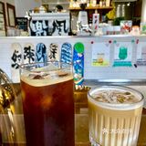 公园里的咖啡店与超～大S神手办共饮闪电美式
