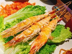 烤大虾-佰烧海鲜烤肉火锅自助(熙地港店)