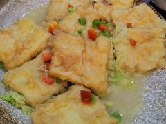 锅塌豆腐-古道饭庄