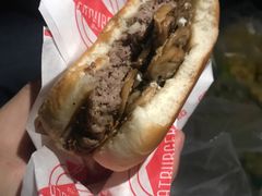 蘑菇牛肉汉堡-FATBURGER 特富客汉堡(外交公寓店)