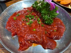 -明洞阿姨·韩式酱蟹烤肉·创意料理(三元桥店)