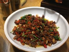 小炒黄牛肉-渔乡米香·剁椒鱼头(四方坪店)