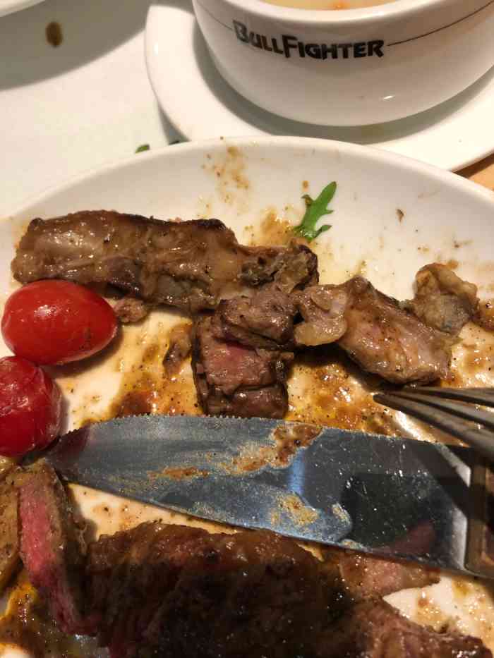 斗牛士牛排餐厅(城西银泰城店)-"还行吧当做快餐吃吃 蔬菜沙拉和牛排