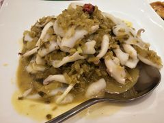 雪菜炒鱿鱼-金时代顺风大酒店(协泰店)