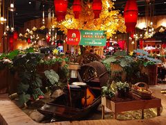 大堂-老滇山寨•云南特色菜•地方菜•民族风情歌舞表演(金碧店)