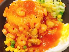 鲜虾扇贝饭-海盗虾饭·剥好的小龙虾饭(SOHO尚都店)