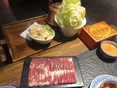 手工鲜切羔羊三叉-清真·京华源铜锅涮肉(丰庆店)