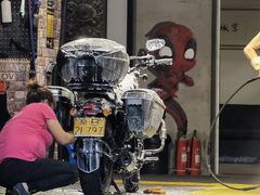 -摩道团机车工坊 摩托车维修 精洗店