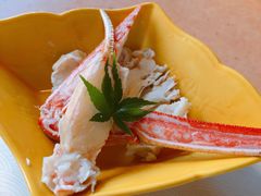 水煮螃蟹配醋-蟹道乐(道顿堀本店)