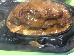 黑椒西冷牛排-胜利茶餐室