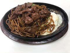 铁板牛肉炒面-王家沙点心店(西康路店)