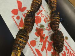烤蚕蛹-马海涛牛肉串·午市牛腩饭·烧烤夜宵(领汇广场店)