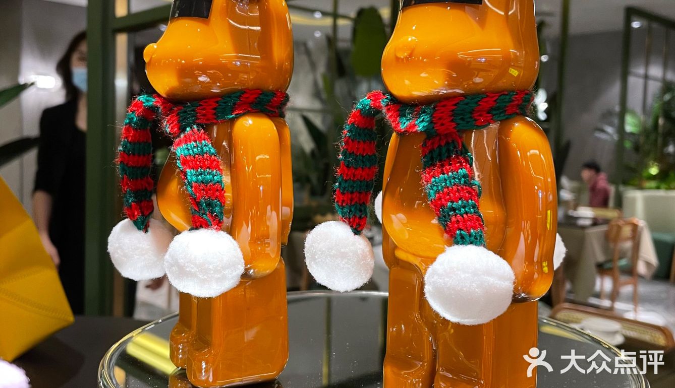 网红小熊奶茶太可爱了