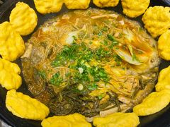 玉米面饼子-老东北三江野生大鱼坊(登封店)