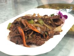 四绝菜之肝腰双拼-宝发园名菜馆