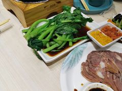 白灼菜心-黄金粥港式·早晚茶(海阳路店)
