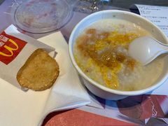 咸蛋黄鸡丝粥组合-麦当劳(红旗路店)