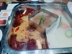 最爱菌汤~哈哈~-巴庄重庆火锅(太康一店)
