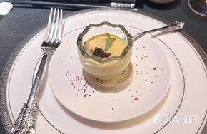 Sturgeon Caviar and Scallops Steamed Egg