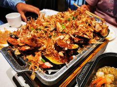 铁板烧汁茄夹-北李妈妈菜·海肠捞饭(开发区万达店)