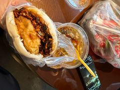 蛋菜夹馍-老马家马蓉蛋菜夹馍·腊牛肉夹馍(回民街店)