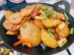 干锅土豆片-汇丰泽阳京东肉饼店(亢山路店)