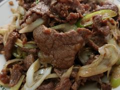 葱爆羊肉-清真永恒华威肉饼(潘家园店)