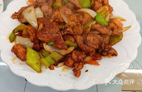 Black Pepper Mongolian Meat