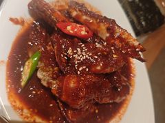 -草家酱蟹炭火烤肉店(珲春南路一店)
