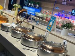 自助取餐区-蒙肥羊·酸汤潮牛·鲜牛肉火锅烤肉自助(岗顶店)
