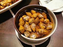 古越陈酿煮花螺-杭州西子湖四季酒店·金沙厅
