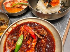 -草家酱蟹炭火烤肉店(珲春南路二店)