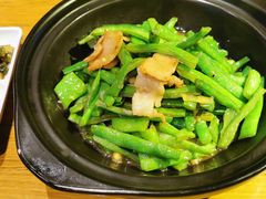 砂锅芸豆角-禾珍珠小锅米饭(秦岭路店)