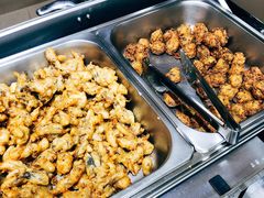 炸蘑菇-谦和素食自助餐(云峰花园店)