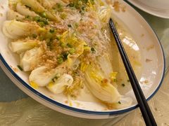 蒜蓉粉丝蒸娃娃菜-霞海鸭仔饭店(海滨大道北店)