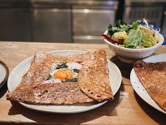 巴黎火腿鸡蛋芝士蘑菇可丽饼-RAC BAR(安福路店)