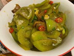 爆炒青番茄子-符离集餐厅(万象城店)