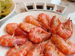 白灼海水虾-津门小红坊海鲜·海胆饺子(滨海开发区店)