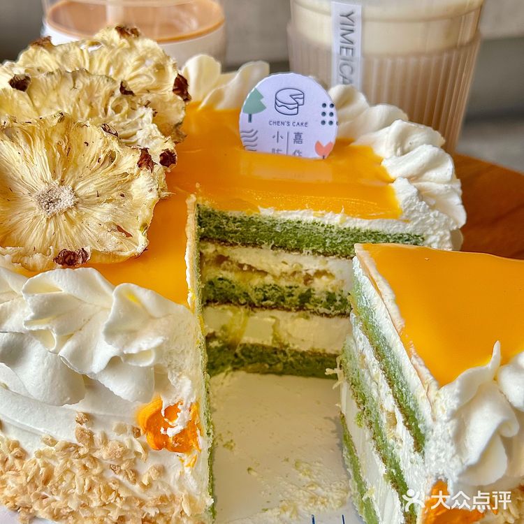 我愿意为了这个蛋糕留在常州‼️一颗椰梨🍍