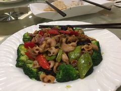 炒海螺-琼菜坊·无鸡不成宴·海南菜老爸茶糟粕醋(海口骑楼老街店)