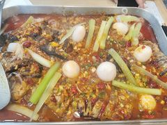 荔枝香辣清江鱼-鱼酷活鱼烤鱼(梅江印象城店)