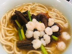 虾爆鳝面-奎元馆.百年奎元.非遗传承(西湖边的解放路店)