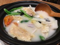 蛋饺时蔬海鲜煲-宁波柏悦酒店·钱湖渔港